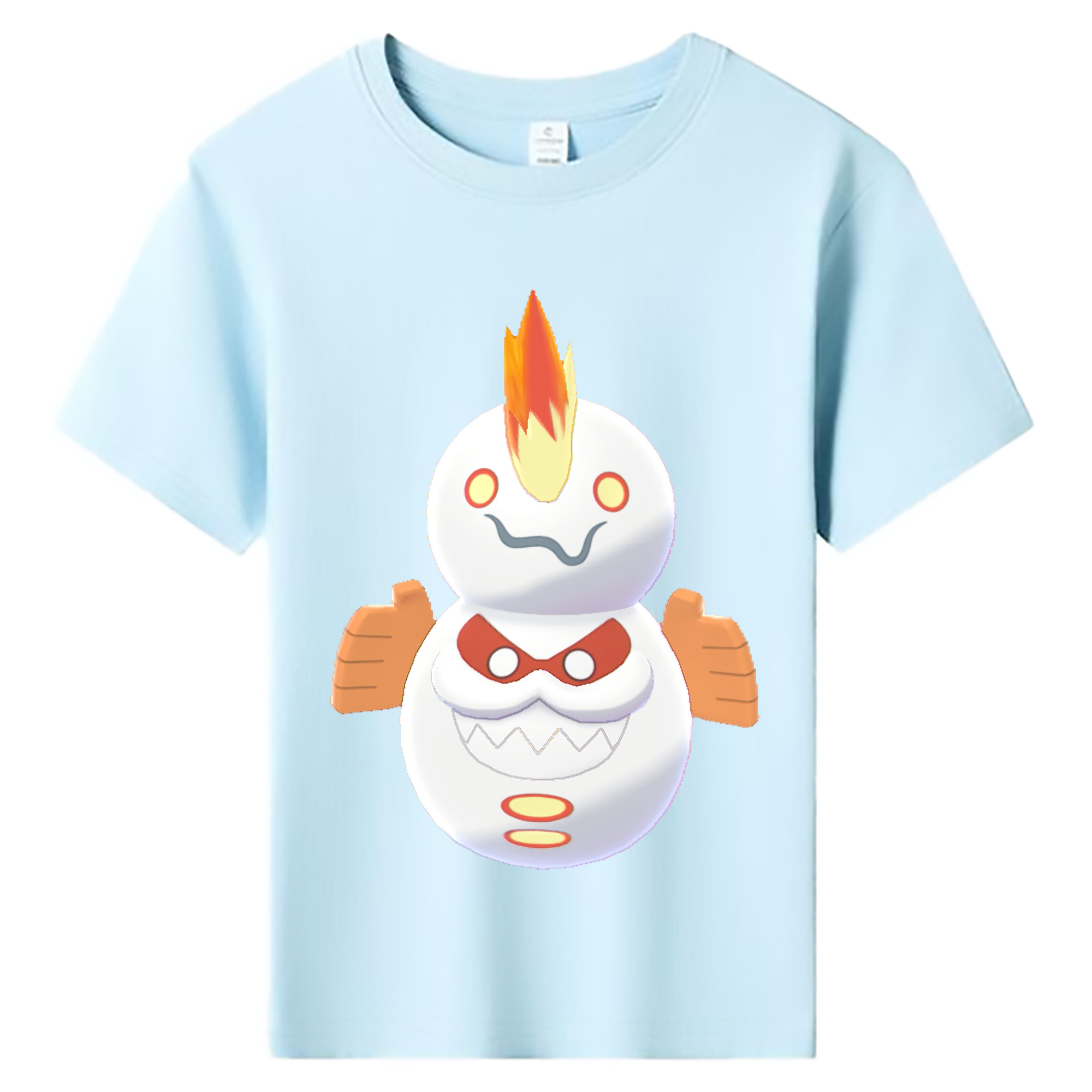 （画像用） ポケットモンスター Pokémon 綿100％キッズTシャツ（フロントプリント）